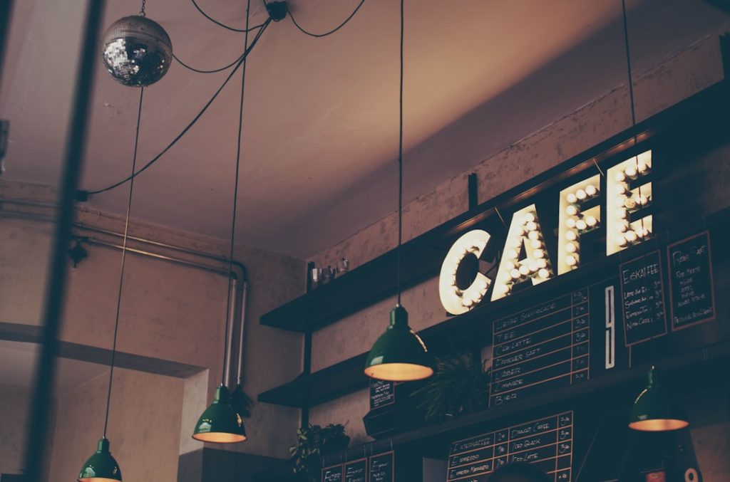 Photo Coffee shop