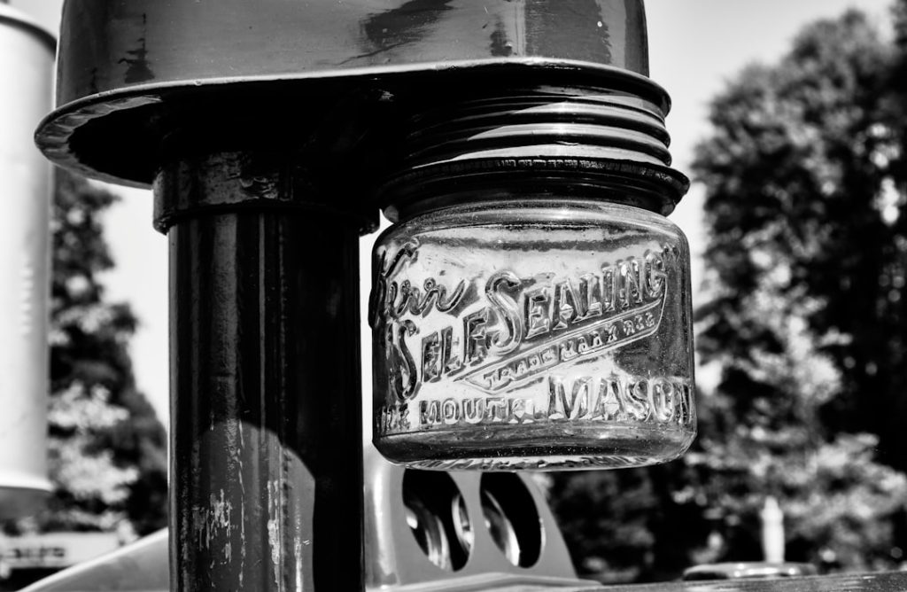 Photo Mason jar