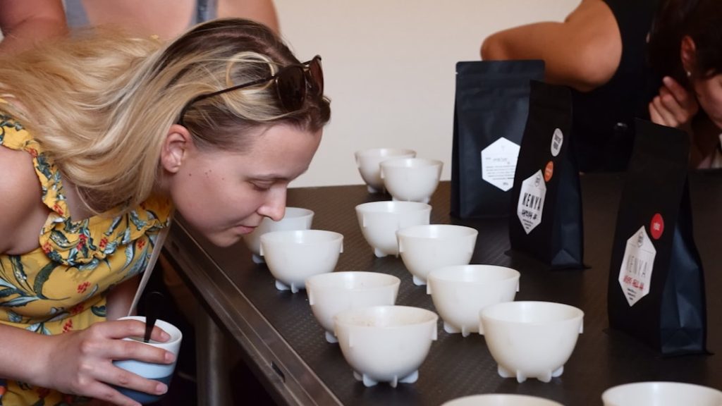 Photo Coffee Tasting